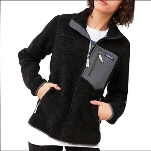 PATAGONIA retro-x fleece jacket M black
